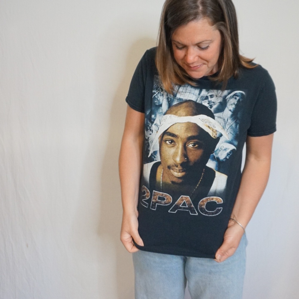 2Pac graphic tee size medium
